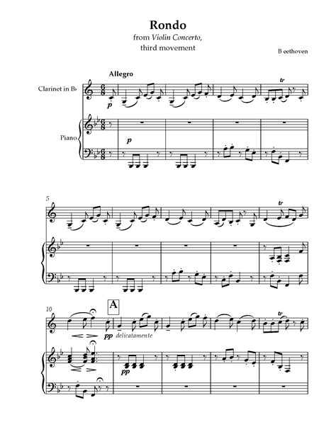 beethoven violin concerto 3rd movement